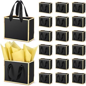 Metallic Foil Gift Bags With Handles