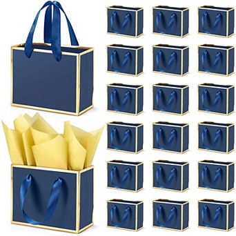 Metallic Foil Gift Bags With Handles
