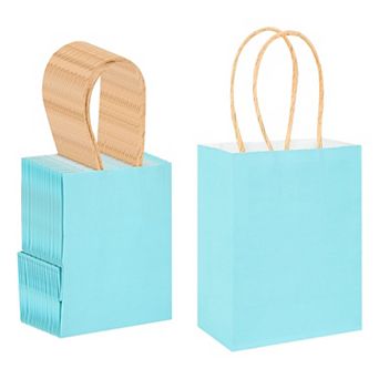 Mini Rainbow Paper Bags With Handles For Party Gifts