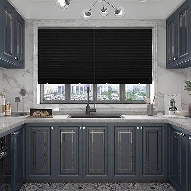 Paper Cordless Pleated Blackout Shade 24" x 72"