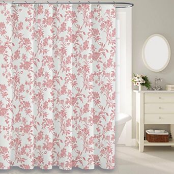 Shower Curtain Cotton Cottagecore Bathroom Decor