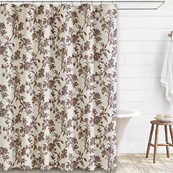 Shower Curtain Cotton Cottagecore Bathroom Decor