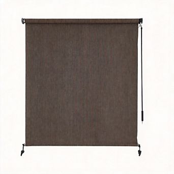 Outdoor Roller Shades Cordless Patio Blinds Porch Gazebo Pergola Balcony 72"W x 72"H