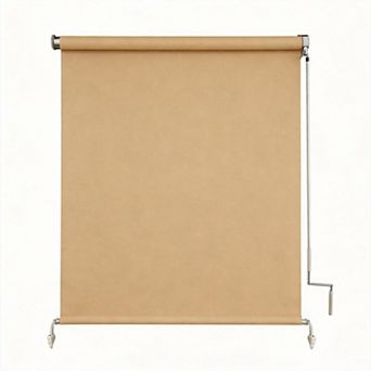 Outdoor Roller Shades Cordless Patio Blinds Porch Gazebo Pergola Balcony 72"W x 72"H