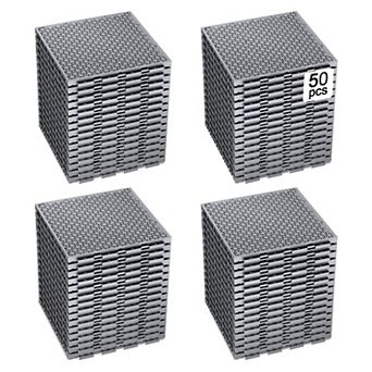 Outdoor interlocking drainage floor mats