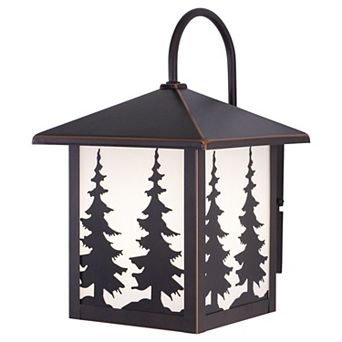 Yosemite 8" Tree Outdoor Wall Light Burnished Bronze