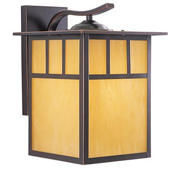 Mission 9" Outdoor Wall Light Burnished Bronze