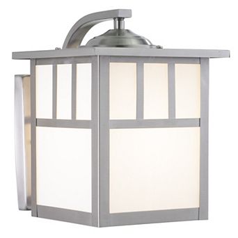 Mission 7" Outdoor Wall Light Stainless Steel