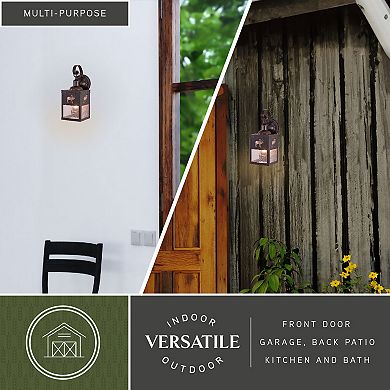 Yellowstone 5.25" Moose Outdoor Wall Light Burnished Bronze