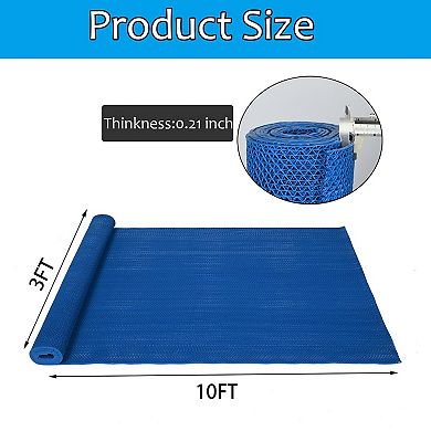 PVC Drainmat Hollow Non-slip Pool Deck Outdoor Floor Fast Drainage Patio Bathroom Kitchen