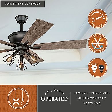 Clybourn 52" LED Ceiling Fan Bronze