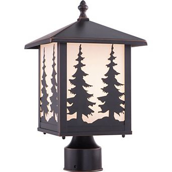 Yosemite 8" Tree Outdoor Post Light Burnished Bronze