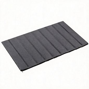 Stone Bath Mat Diatomaceous Earth Non-slip Foldable Bathroom Kitchen Pet Mat