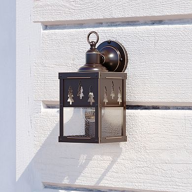 Yosemite 5.25" Tree Outdoor Wall Light Burnished Bronze