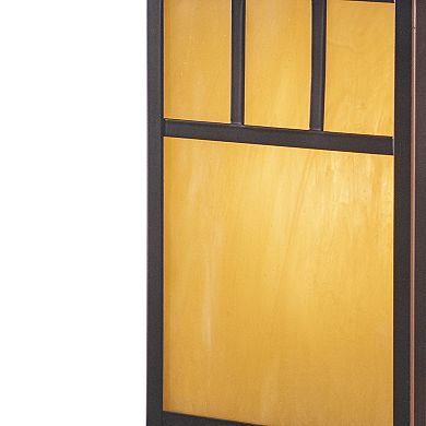Mission 9" Outdoor Post Light Burnished Bronze