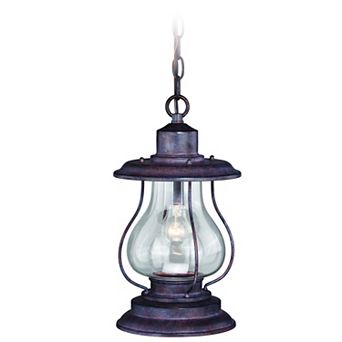 Dockside 8" Outdoor Pendant Weathered Patina