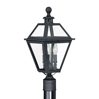 Nottingham 9" Outdoor Post Light Textured Black