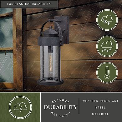 Cumberland 8" Outdoor Wall Light Rust Rust Iron