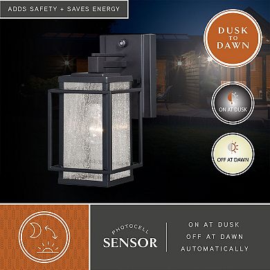 Hyde Park 5.25" Outdoor Wall Light Espresso Bronze