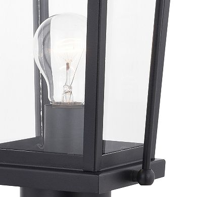 Lexington 7.75"W Outdoor Post Light Textured Black