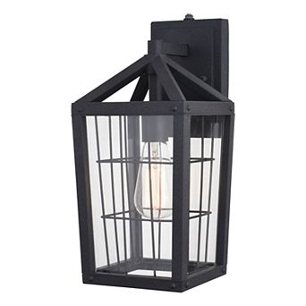 Gage 7" Outdoor Wall Light Volcanic Black