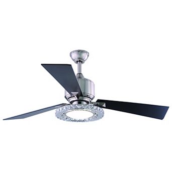 Clara 52" LED Ceiling Fan Brushed Nickel
