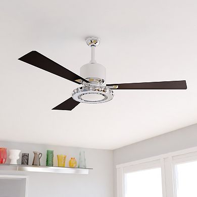Clara 52" LED Ceiling Fan Brushed Nickel