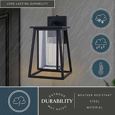 Blackwell 8" Outdoor Wall Light Matte Black