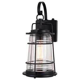 Montauk 7" Outdoor Wall Light Textured Black