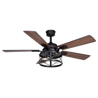 Elburn 52" Ceiling Fan Black