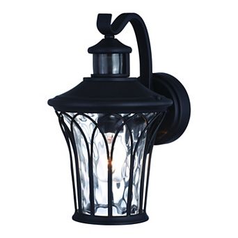 Abigail Dualux 7.5" Outdoor Motion Sensor Wall Light Textured Black