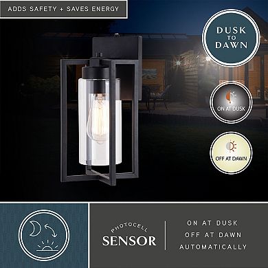 Kilbourne 5.5" Outdoor Wall Light Textured Black
