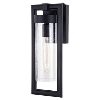 Malmo 6.5" Outdoor Wall Light Matte Black