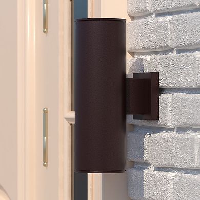 Chiasso 2 Light 14.25"H Outdoor Wall Light Deep Bronze