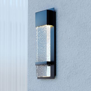 Wabash 4.75" LED Outdoor Wall Light Mystic Pewter