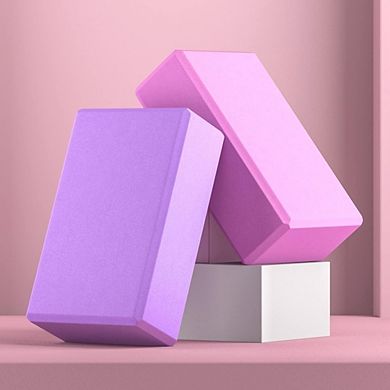 Four Pack High Density Yoga Blocks for Yoga Pilates and Meditation