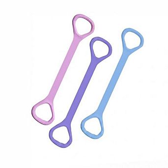 Figure 8 Resistance Bands with Handles for Exercise and Stretching