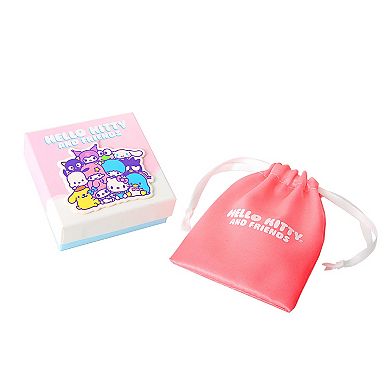 Sanrio Cinnamoroll Silver & Enamel Stud Earrings, Official License