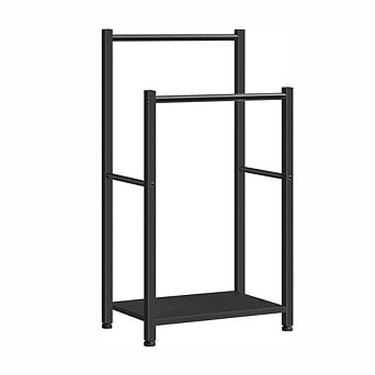 Freestanding 2 tier Towel Rack Blanket Holder