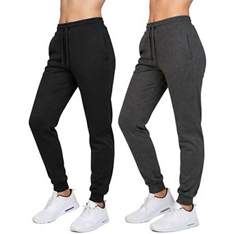 Blue Ice Women's Loose Fit Fleece-Lined Jogger Sweatpants-2 Pack