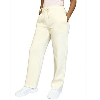 Blue Ice Women's Heavyweight Wide Leg Loose Fit Fleece Sweatpants