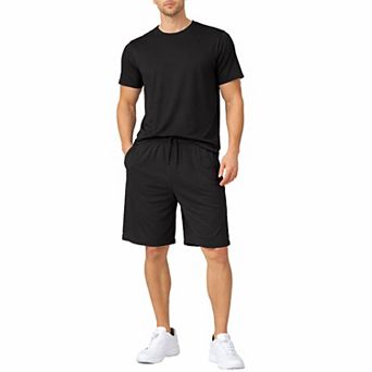 Jump Start Men’s 2 pc Athletic Tee & Short Active Set