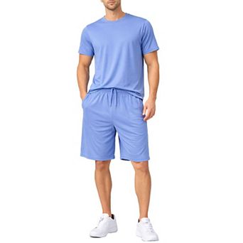 Jump Start Men’s 2 pc Athletic Tee & Short Active Set