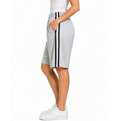 Jump Start Women's Loose Fit Moisture-Wicking Performance Shorts
