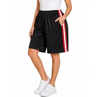 Jump Start Women's Loose Fit Moisture-Wicking Performance Shorts