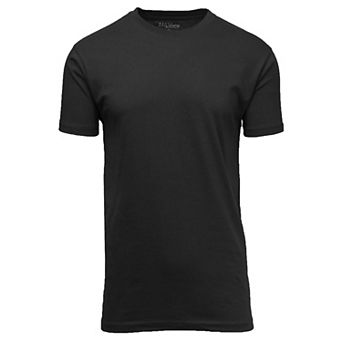 Blue Ice Men's Short Sleeve Crew Neck Solid Tee