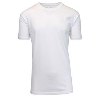 Blue Ice Men's Short Sleeve Crew Neck Solid Tee