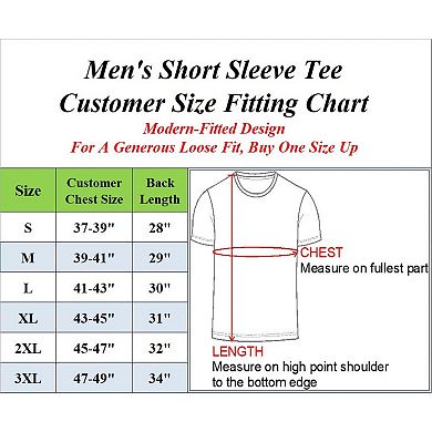 Blue Ice Men's Short Sleeve Crew Neck Solid Tee-3 Pack