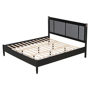 Pnronnc Platform Bed Panel Bed Low Profile Bed