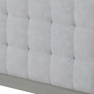 Trikiousd Solid Wood Platform Bed with Upholstered Tufted